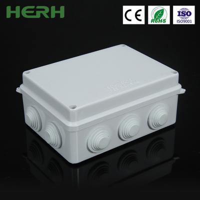 China Wholesale ip65 application home factory with rubber socket junction box plastic electrical waterproof junction box for sale