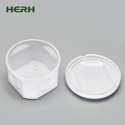 China Wholesale ABS Round Waterproof Enclosure Plastic Circular Junction Box for sale