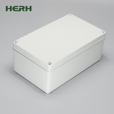 China IP65 ABS Hinged Waterproof Project Plastic Electronic Enclosure / Waterproof Box for sale