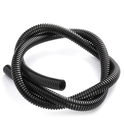 China Wire Protective Factory Supply High Quality Competitive Price Corrugated Tubing Plastic Flexible Corrugated Hose Pipe for sale