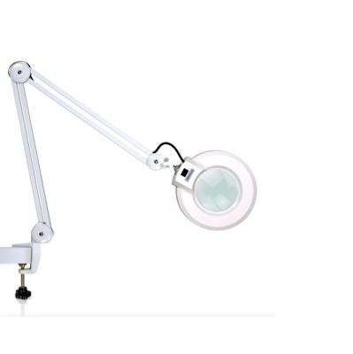 China Beauty Salon Magnifying Desk Lamp For Manicure Table Top LED Dental Magnifying Lamp for sale