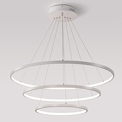 China Modern Decorative Modern Large Circle Home Pendant Lights, Led Chandelier Lighting for sale