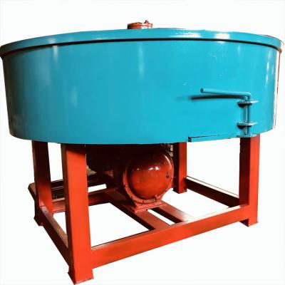 China Construction site cement pan mixer for sale cavity block machine and concrete mixer for sale