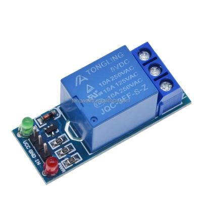 China Low Level Trigger Interface Trigger Interface Development Board 5V Relay Module 1 Channel for sale