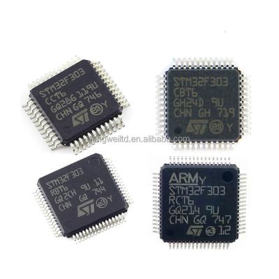 China Original MCU STM32F303VCT6 LQFP-100 FLASH IC 32BIT 256KB 100LQFP STM32F303VCT6TR 256 KB for sale