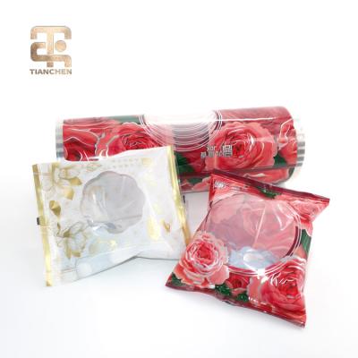 China Roll Film Customized Colored Mylar Plastic Food Packaging And Logo Printing Film Roll for sale