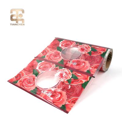 China Plastic Roll Film Bread Cake Laminating Bag Wrapping Roll Film for sale