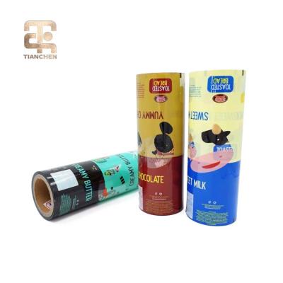 China Roll Film Food Laminated Plastic Packaging Custom Printing Roll Film For Snack Food for sale