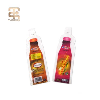 China Hot Sale Moisture Proof Drink Pouches Shaped Plastic Bag For Juice Liquid Package for sale