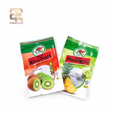 China Microwaveable Custom 3 Side Sealing Plastic Dried Fruit Package Bag With Logo for sale