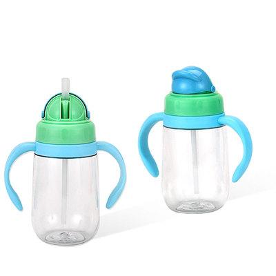 China Modern Eco Friendly Portable Plant PBA Free Kids Plastic Bottle With Straw for sale