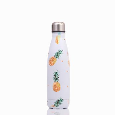 China Modern Custom Logo White Fruit Infuser Water Bottle Insulated For Sport for sale