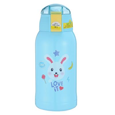 China Modern Customize Unique Children's Stainless Steel Water Bottles Branded With Straw for sale