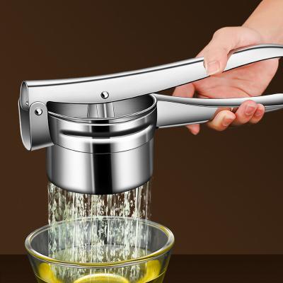 China Sustainable Kitchen Tools 304 Stainless Steel Lemon Vegetable Fruit Juicer Manual Juicer for sale