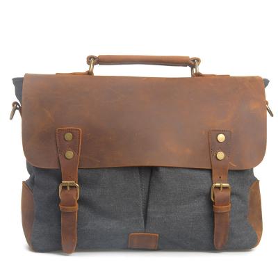 China Leisure Mens Vintage Leather Small Shoulder Messenger Bag for sale