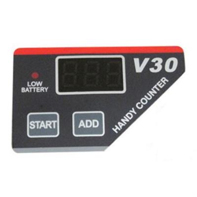 China Handy Discriminator Counter V30 UV Portable Bill Counter Handy Currency Money Counter with Battery and Plug for sale