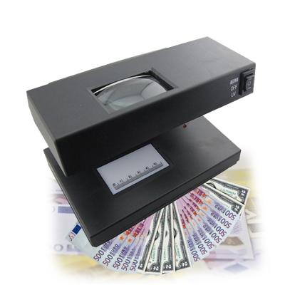 China Magnify 2-in-1 Electronic Money Detector Machine Bill Glass Checker With UV MG IR MT Detection 2138 Model for sale