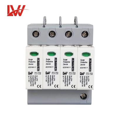 China Electronic Equipment LW T1T2 AC 4P Surge Protective Device Power Protector Manufacturer SPD for sale