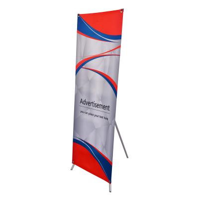 China Lightweight Custom X-Banner Stand Advertising X Stand Sizes Show Banner x 80x180 Banner for sale