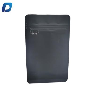 China Storage Bag Flat Bottom Flat Bottom Bag Moisture Proof Single Coffee Bag With One Side Zipper for sale