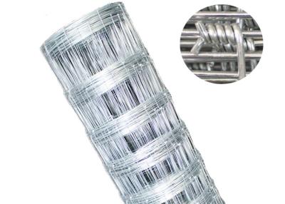 China Knot Joint Farm Mesh Fence in Silver Color for Livestock Management for sale