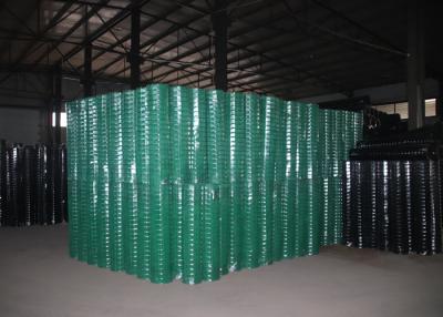 China Light Green PVC Coated Square Hole 3mm Welded Wire Mesh Low Carbon Steel Q195 for sale