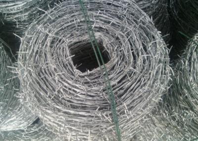 China Zinc Coated Barbed Wire Fence For Enhanced Security And Protection for sale