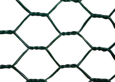 China Flexible Pvc Coated Hexagonal Wire Mesh Chicken Wire Galvanized Corrosion Resistant In Various Colors for sale