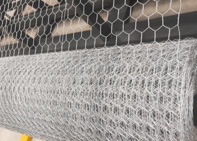 China Customizable Silver Pvc Coated Hexagonal Wire Mesh Zinc Coated 20-60g/m2 for Various Applications for sale