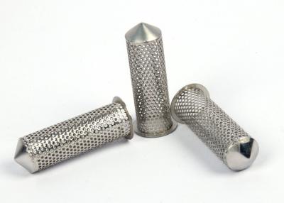 China 304 Stainless Steel Perforated Cylindrical Tubes For Hotels Industry Filter for sale