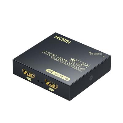 China 4k 60hz HDMI Splitter 1x2 HDMI 1 in 2 Out HDTV Splitter 1 to 2 way 3D 2 ports For apple TV PS5 PS4 PS3 XBox F130 for sale