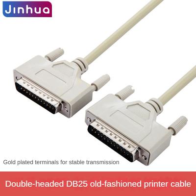 China Microphone D-sub 25 cable db25 male to female extension cable serial parallel printer cable for sale