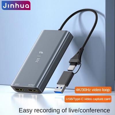 China New 4K Audio Video Capture Card Full HD 1080P USB 3.0 HDMI Video Capture Device for Game Recording Live Streaming Broadcasting Z825 for sale