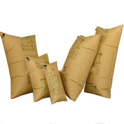 China Transport Loading Fixing Container Stuff Quickly Inflated Kraft Paper Air Dunnage Bag Recyclable Anti-collision for sale