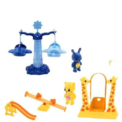 China Cartoon Toys Board-Rid Star Amusement Park Dream Kids Play House Puzzle Toys Exercise Kids Hands-On Ability DIY for sale