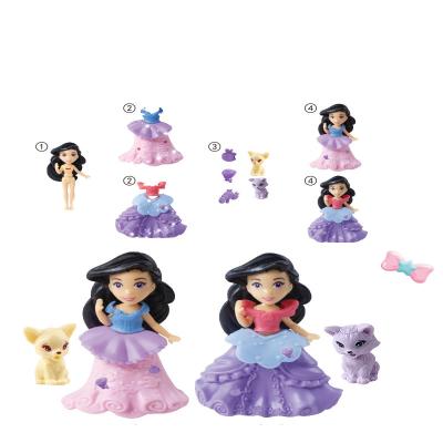 China Capsule Toys Girls Change Every House Clothes Change Clothes Simulation Princess Game Toys for sale