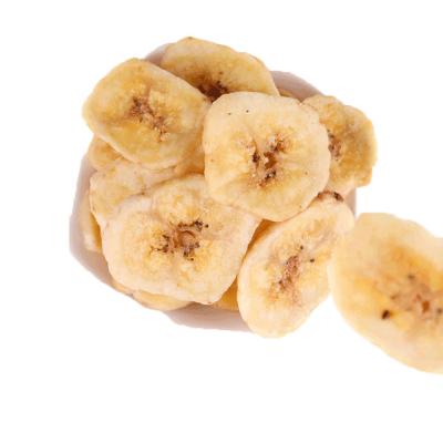 China Slicesdried and Crunchy Non Fried Dried Banana Nuts Snacks Leisure Snacks One Box 10 Kg Bulk for sale