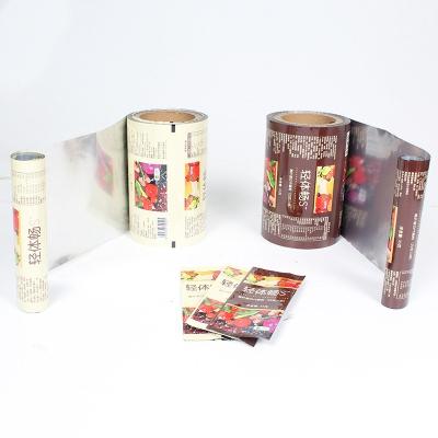 China Low MOQ Aseptic New Products Digital Printing Food Grade Sachet Packaging Roll Film / Plastic Packaging for sale