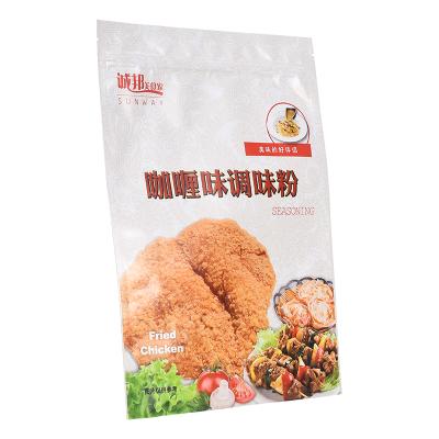 China Hot Selling Moisture Proof Aluminum Foil Food Pouch Bag Spices Packing Bags Food Grade Plastic Heat Seal for sale