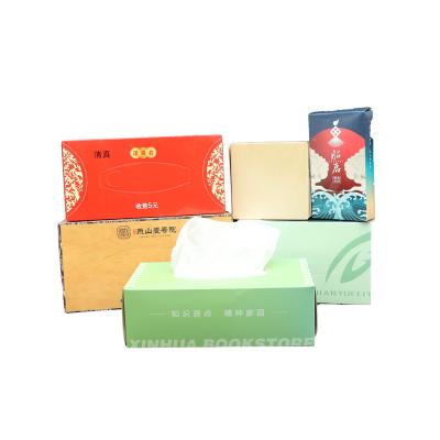 China Wholesale cheap higienico recycled pulp comfortable soft eco-friendly 2 de papel 3 ply facial tissue paper for home for sale