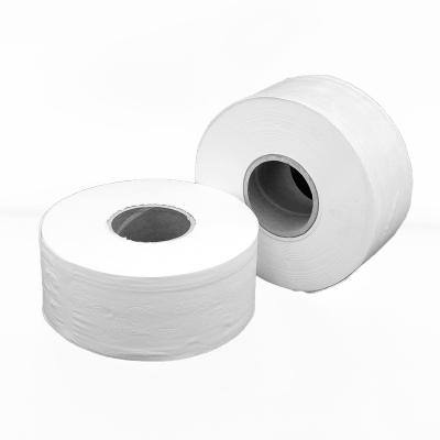 China Virgin Wood Papers Commercial High Capacity Toilet Paper White 2 Ply Toilet Paper Jumbo Roll for sale