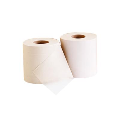 China Home Bathroom Bamboo Paper Custom Roll Pattern Tissue Cheap Tissue Wrapping Paper Pulp Toilet Paper for sale