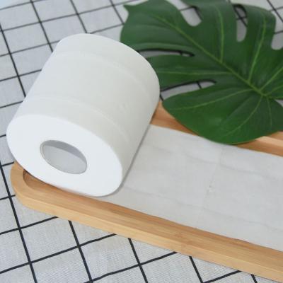 China Cheap embossing Virgin wood pulp OEM toilet paper toilet paper higienico saving toilet paper roll for sale