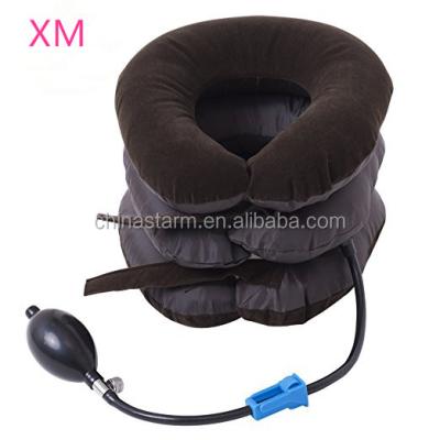 China Inflatable air for neck pain relief. easy to use for men and women home using massage device neck traction & stretcher for sale