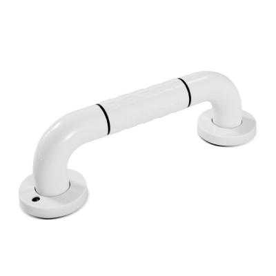 China Safety Chinese Bathtub Wall Mounted Toilet 12 Inch ABS Plastic Bathroom Arm Grip Bar Grab Railing Towel for sale