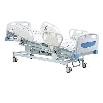 China ABS metal hospital electric adult bed ICU trendelenburg medical adjustable beds sale for sale