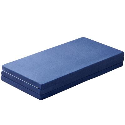 China High Quality Breathable Tri Folding Car Mattress OEM ODM Factory Manufacturer Travel Hotel Mattress Tri Folding Mattress Memory Foam Mattress for sale