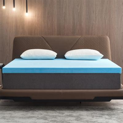 China Foldable Gel High Memory Foam Mattress Super Soft Resilient Queen Topper Price for sale