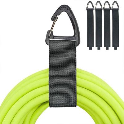 China Durable Easy Hang Storage Straps Heavy-Duty Hook and Loop Cord Strap, Hanger, and Transport Organizer for Hoses for sale