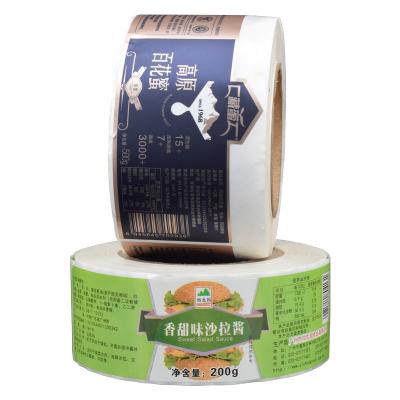 China High Quality Specialized Custom Food Label Waterproof Hot Selling Waterproof Label for sale